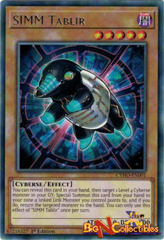 CYHO-EN001 - SIMM Tablir - Rare - 1st Edition